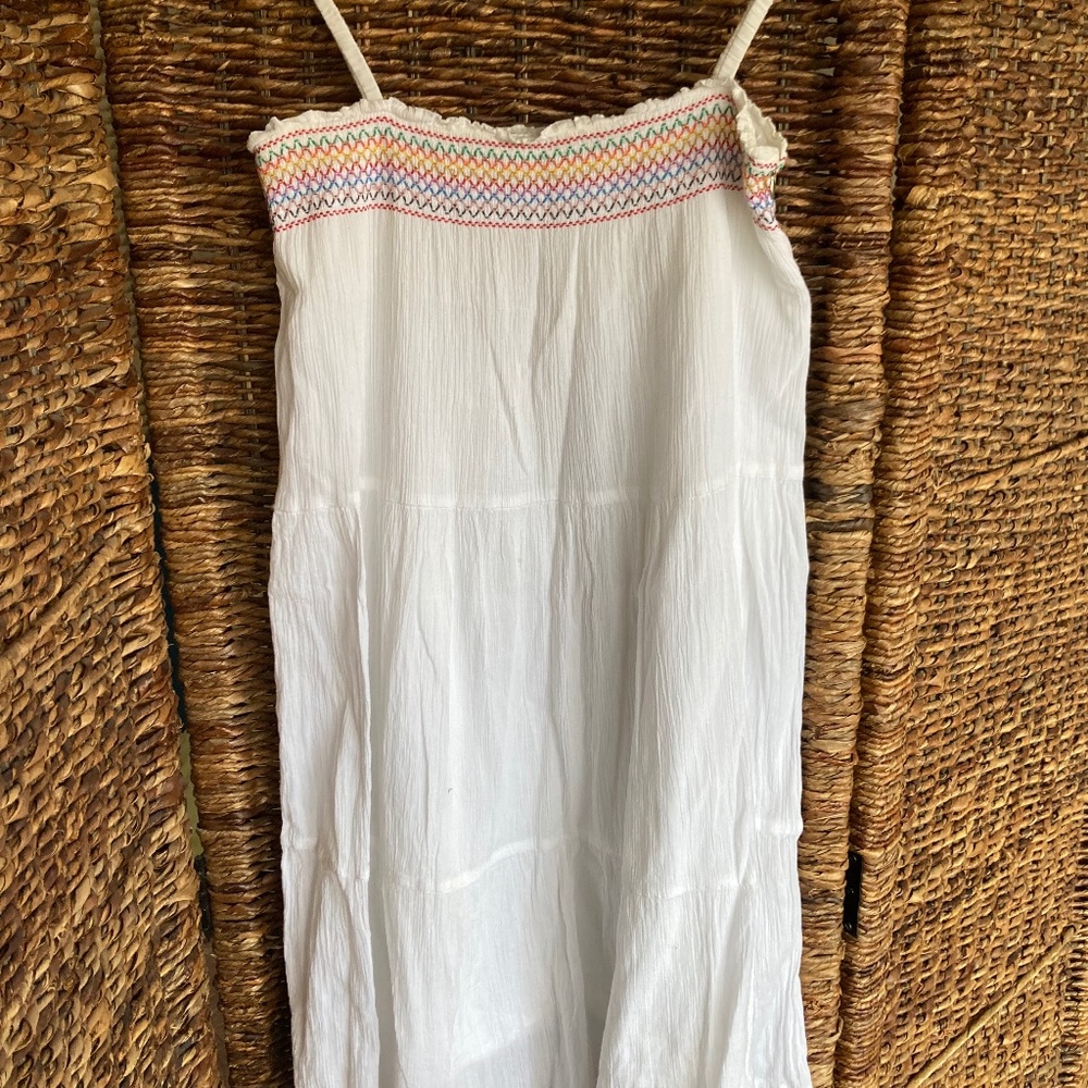 ZARA Kids White Summer Dress